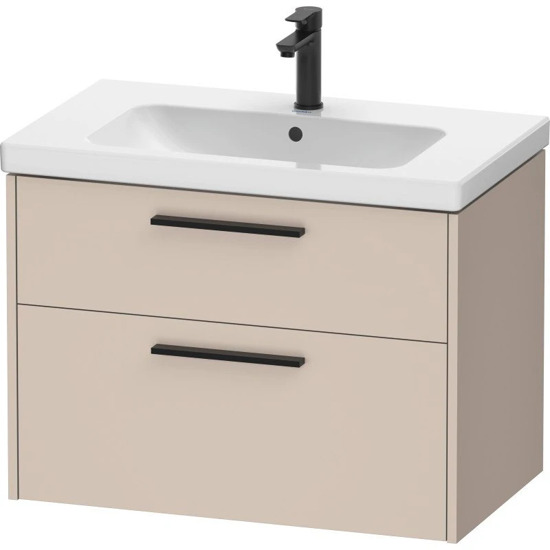 Duravit D-Code underskab, 78,4x46 cm, mat beige