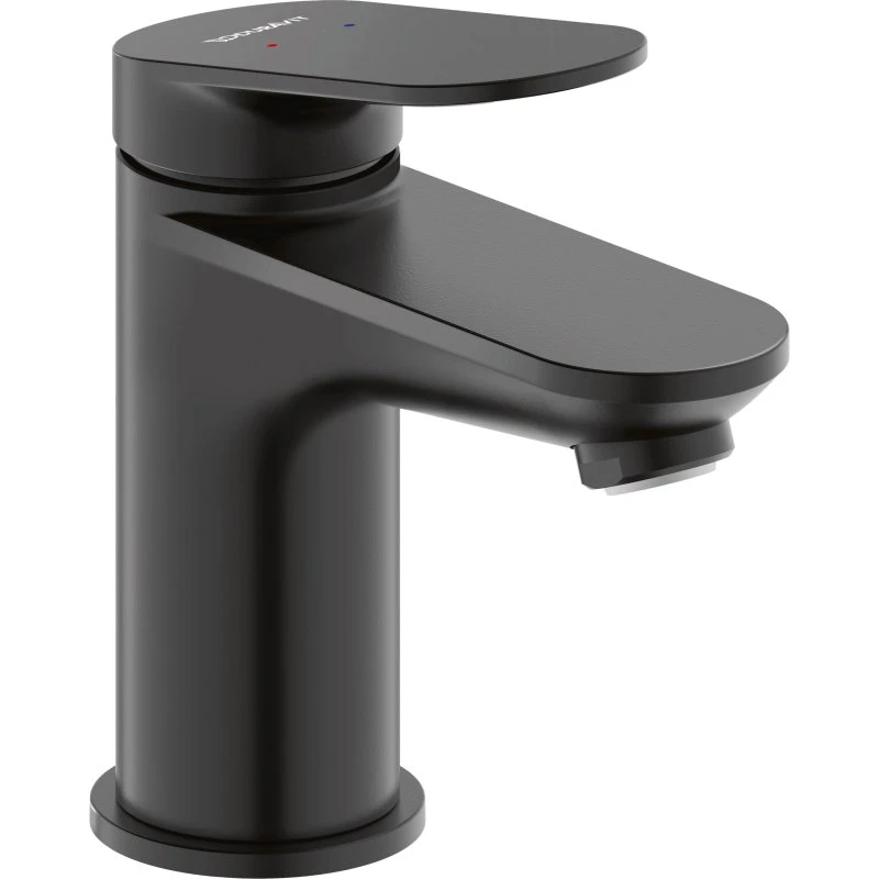Duravit Wave S håndvaskarmatur, mat sort