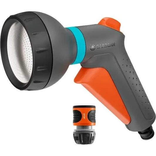 Gardena Classic Spraypistol Sæt med Vandstop - Sort/Orange