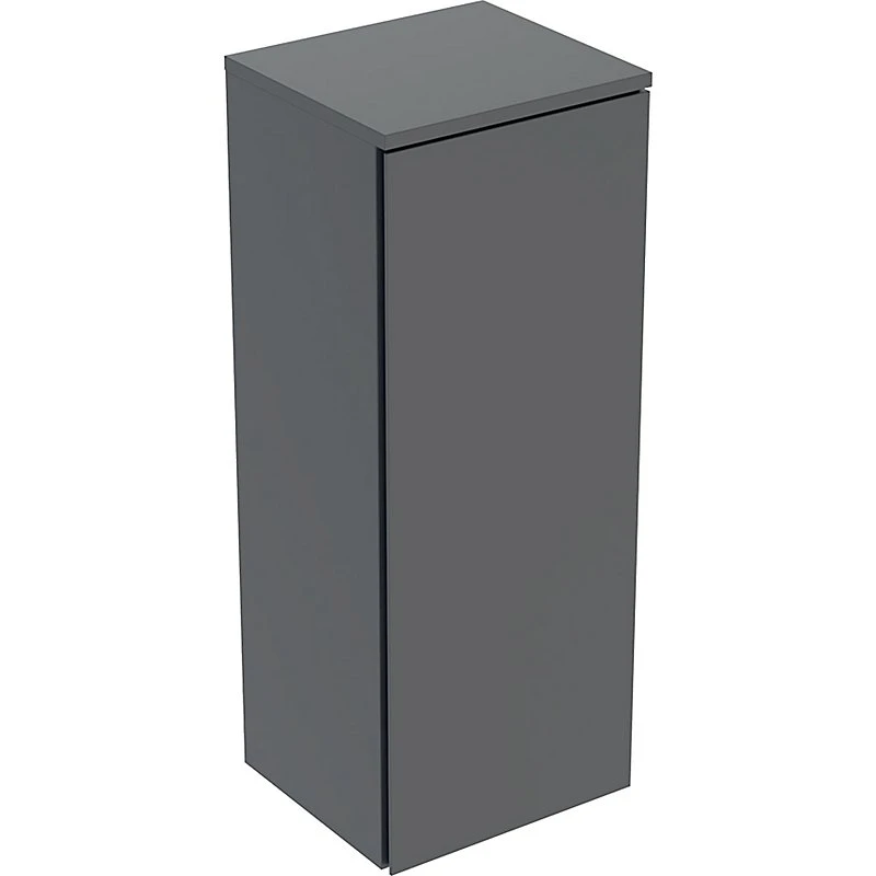 Ifö Sense Modern vægskab 33x85 cm, Lava lakeret silkemat