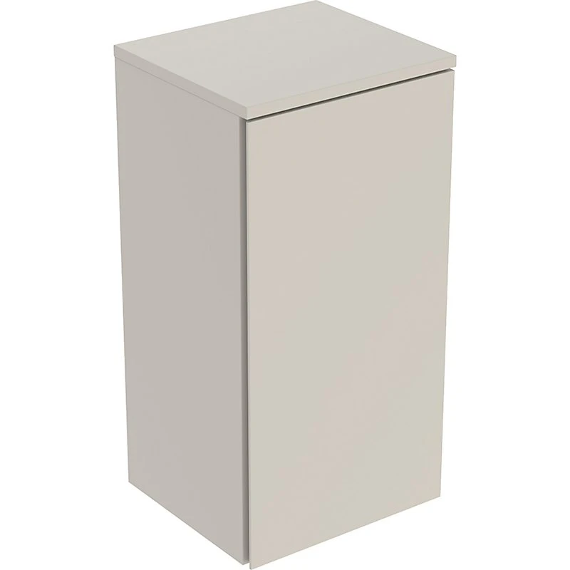 Ifö Sense Modern sideskab med låge, 33x65x29.7cm, sandgrå