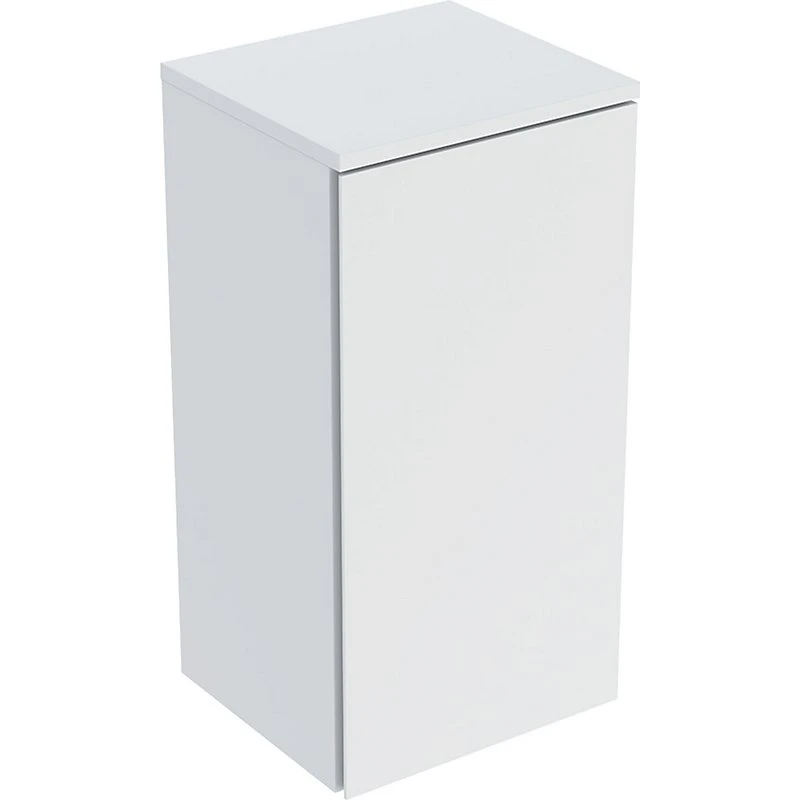 Ifö Sense Modern sideskab med låge, 33x65x29.7cm, hvid silkemat