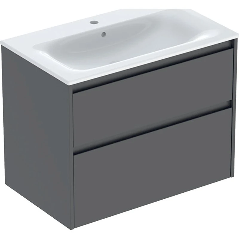 Ifö Sense Modern møbelpakke, 80x48 cm, mat antracit