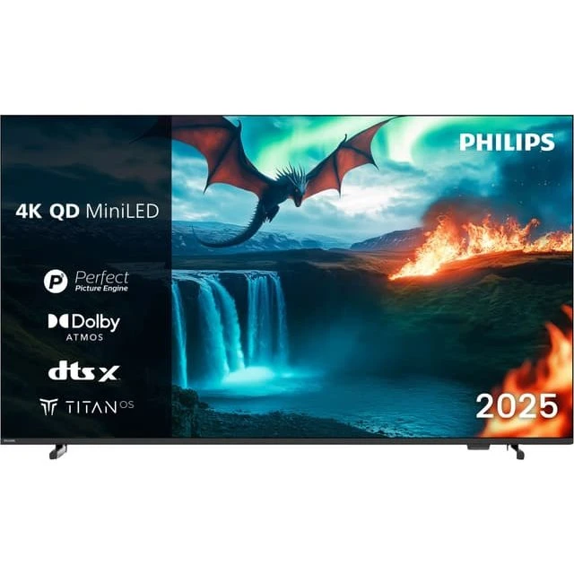 Philips 55" MLED810/12 QD MiniLED 4K Smart TV (2025)