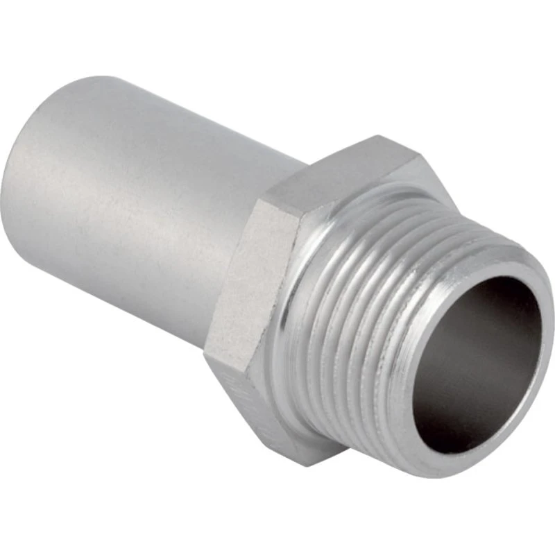 Geberit Mapress Therm overgangsnippel 22 mm x 3/4"