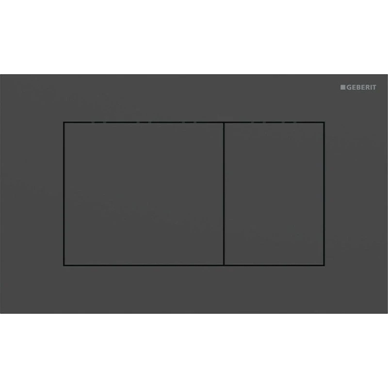 Geberit Sigma 40 Square betjeningsplade, mat sort