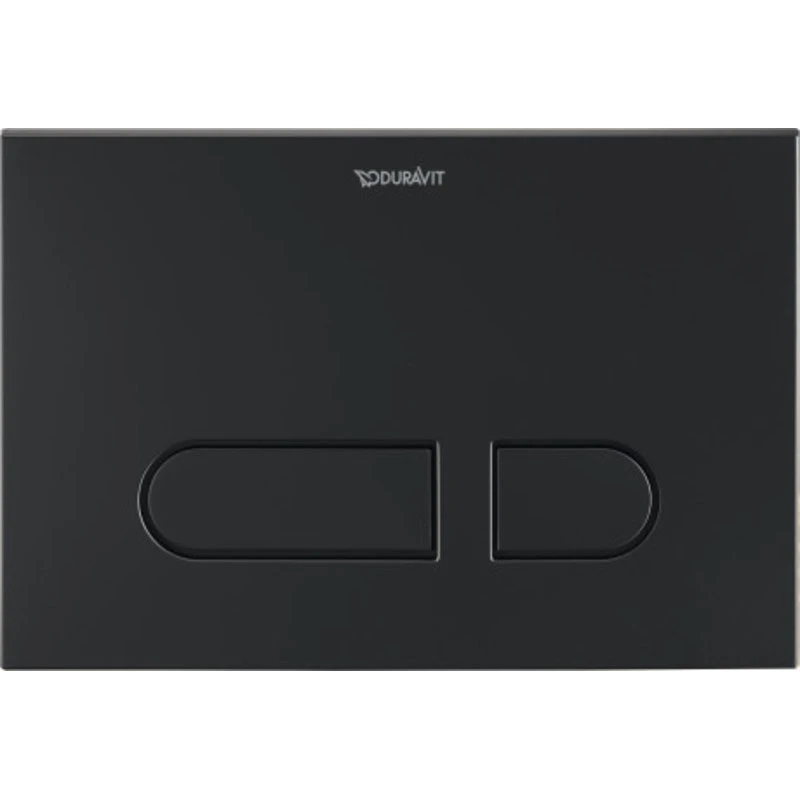 Duravit A1 betjeningsplade, mat sort
