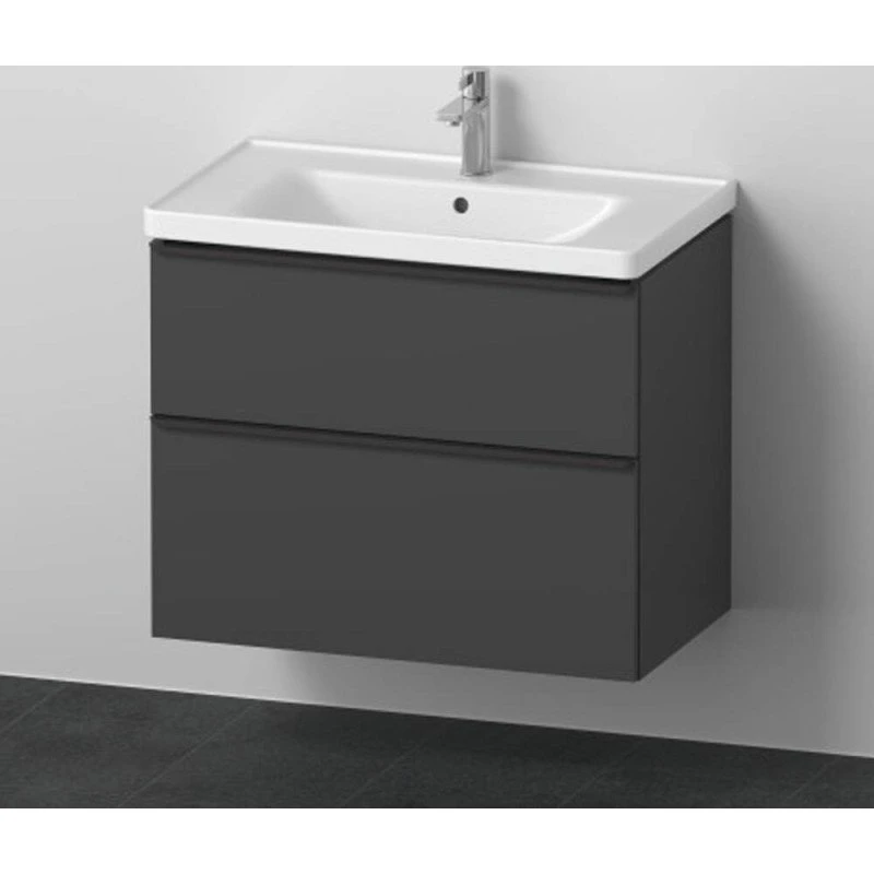 Duravit D-Neo møbelpakke 80x48 cm, mat grå