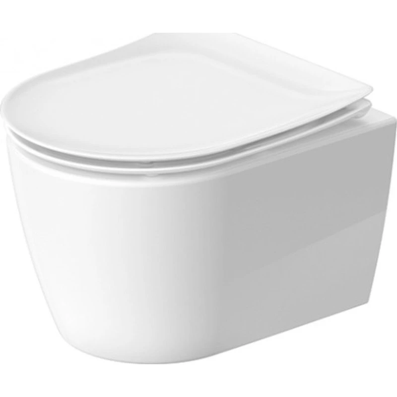 Duravit Soleil væghængt toilet, uden skyllekant, hvid