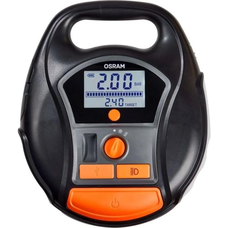 OSRAM TYREinflate 6000 - Digital genopladelig dækkompressor