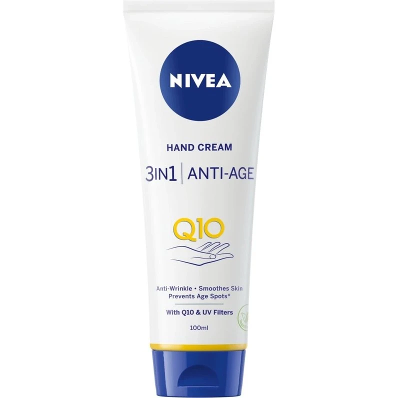 Nivea 3-In-1 Anti-Age Q10 Håndcreme 100 ml