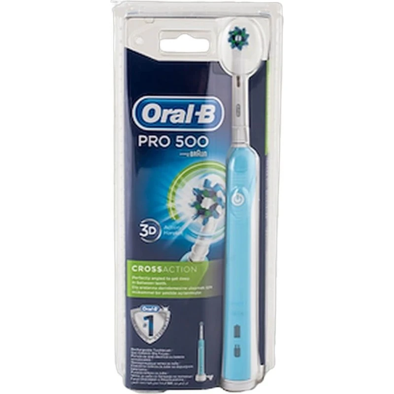 Oral-B Pro 500 Cross Action elektrisk tandbørste