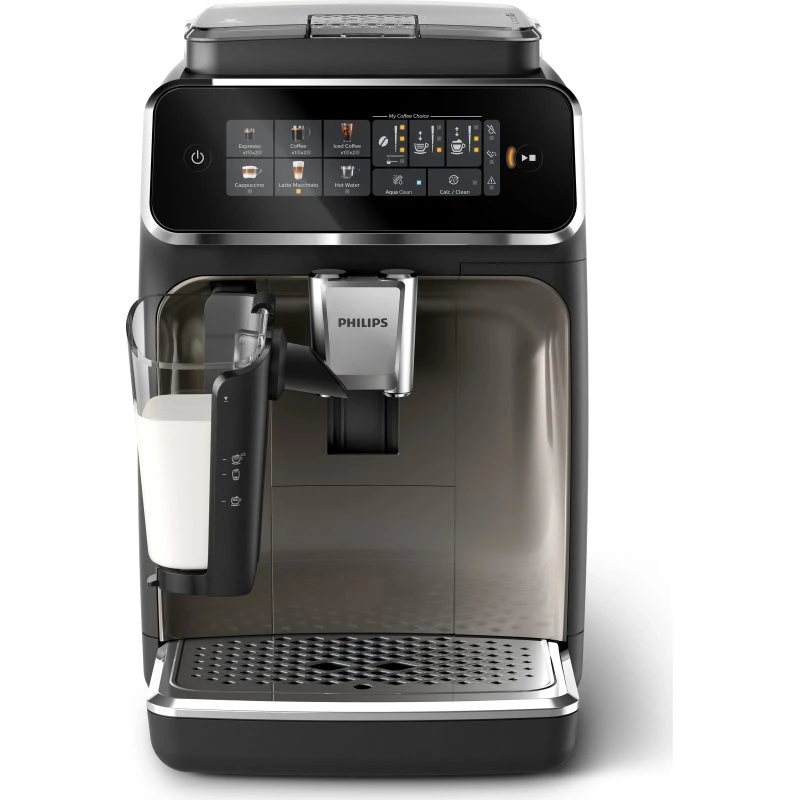 Philips EP3347/90 3300 Series fuldautomatisk espressomaskine – sort/krom, 1,8 l