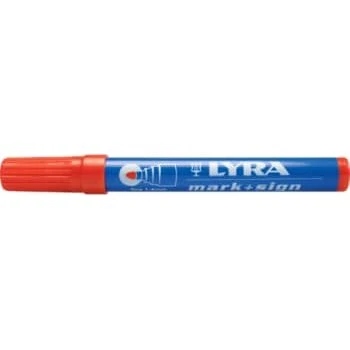 Lyra Speedmarker 4020 Rød 1-4mm - Vandfast Tusch