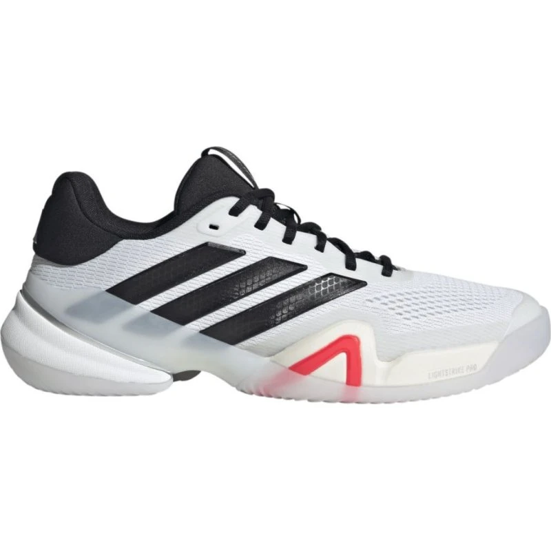 Adidas Barricade 14 Wide - Cloud White/Core Black/Lucid Red