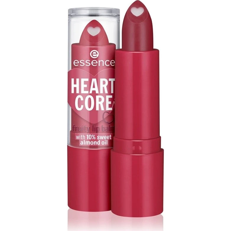 Essence Cosmetics Heart Core Fruity Lip Balm 01 Cherry 3g