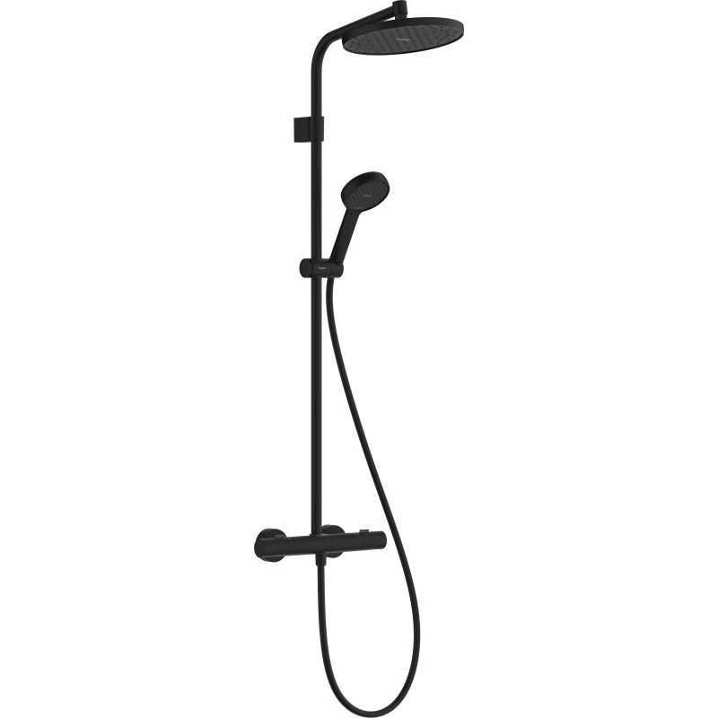 Hansgrohe Activera S Showerpipe 240 brusesæt, mat sort