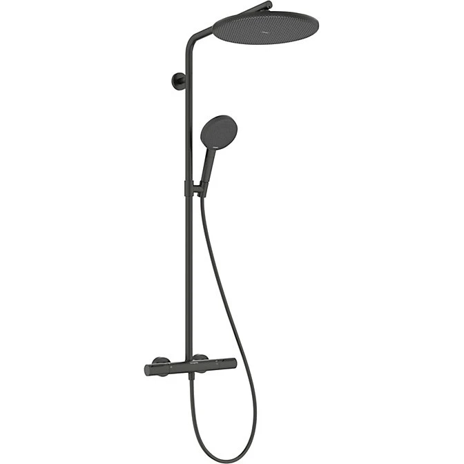Hansgrohe Raindance Alive S Puro Showerpipe 300 - Sort Krom PVD