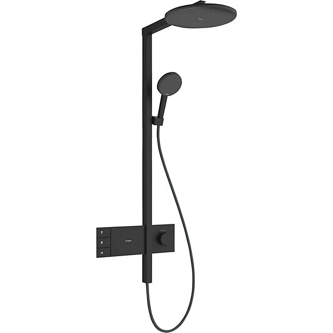 Hansgrohe Raindance Alive S Showerpipe 300 2jet - Mat sort