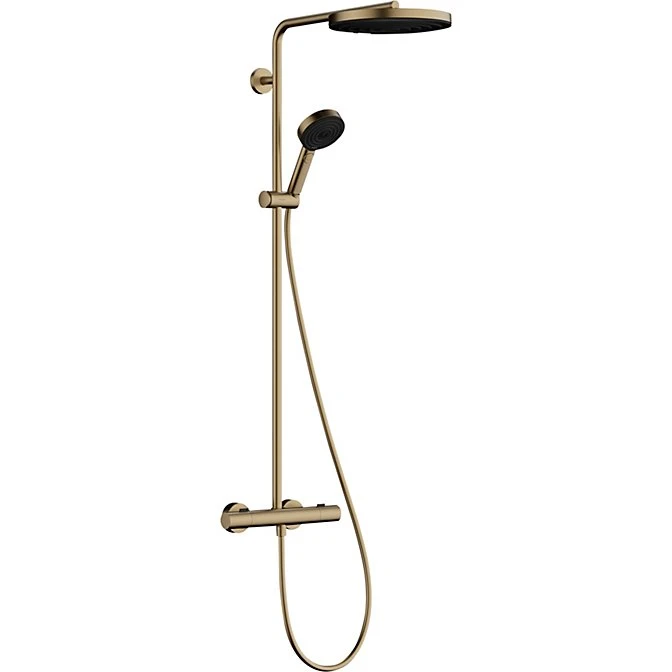 Hansgrohe Pulsify S Puro 260 Showerpipe - Børstet Bronze