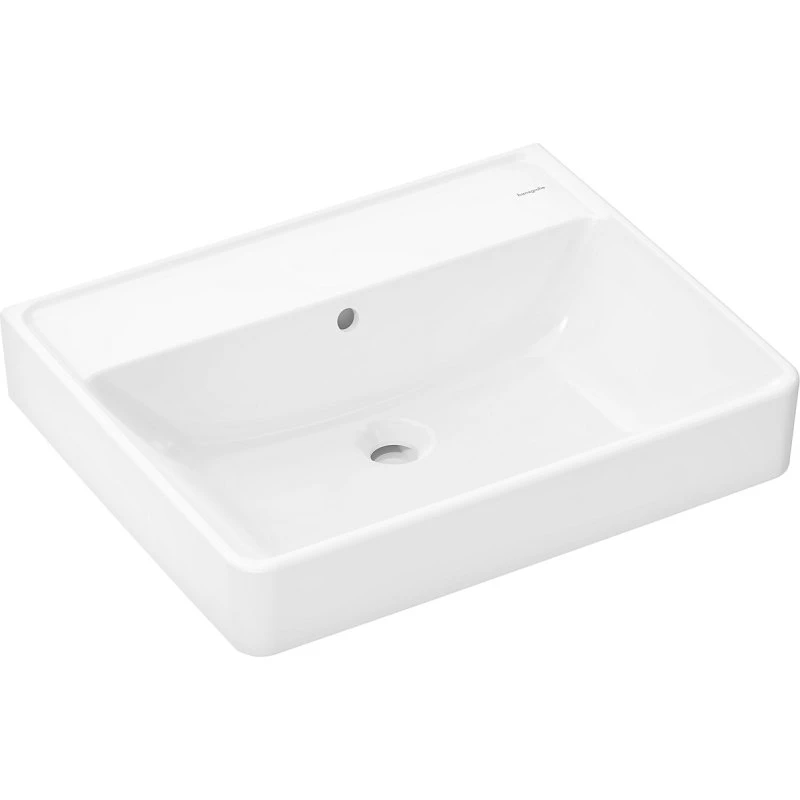 Hansgrohe Xanuia Q Håndvask 600x480mm hvid med overløb