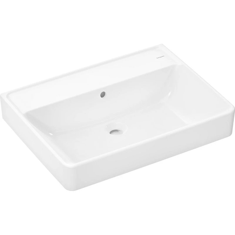 Hansgrohe Xanuia Q håndvask 65x48 cm, hvid, bordmonteret