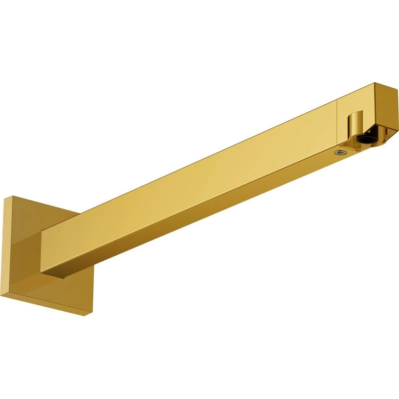 Hansgrohe brusearm, 39 cm, guld