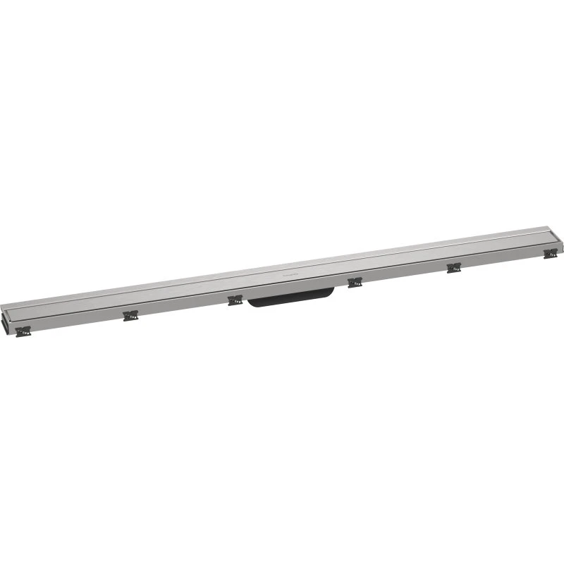 Hansgrohe Raindrain Match Unique afløbsrende, 1200 mm, børstet stål