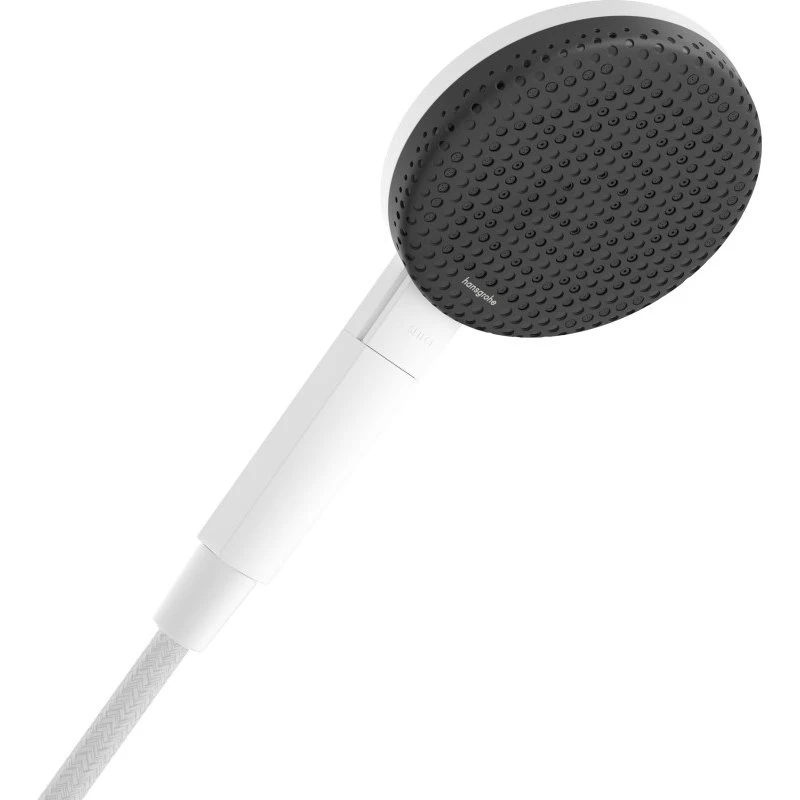 Hansgrohe Raindance Alive S håndbruser, mat hvid, 125 mm