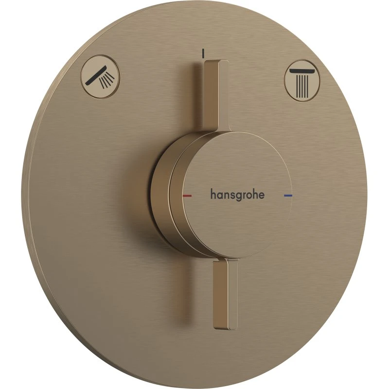 Hansgrohe DuoTurn S brusearmatur til indbygning, bronze