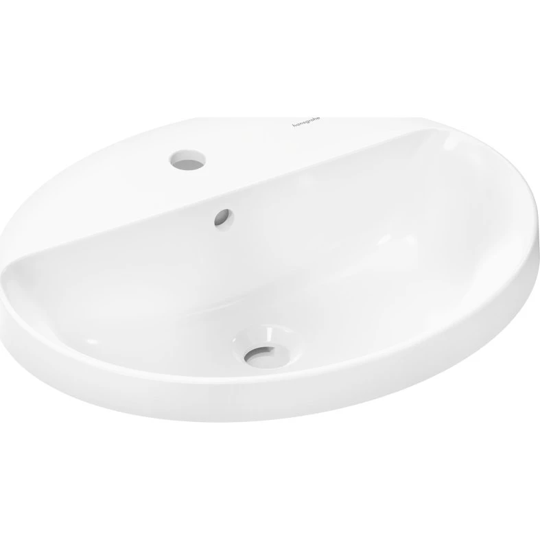 Hansgrohe Xuniva D håndvask, 55x45 cm, hvid
