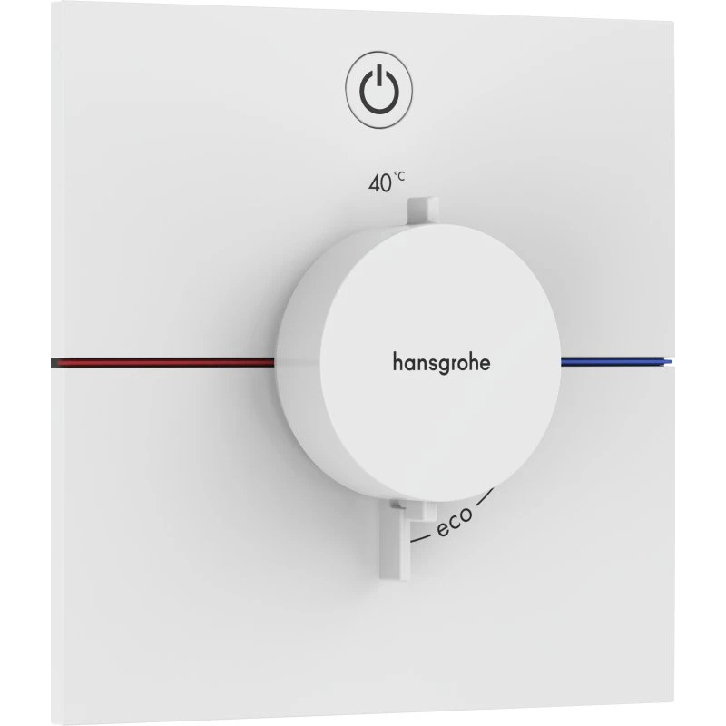Hansgrohe ShowerSelect Comfort E brusearmatur, hvid