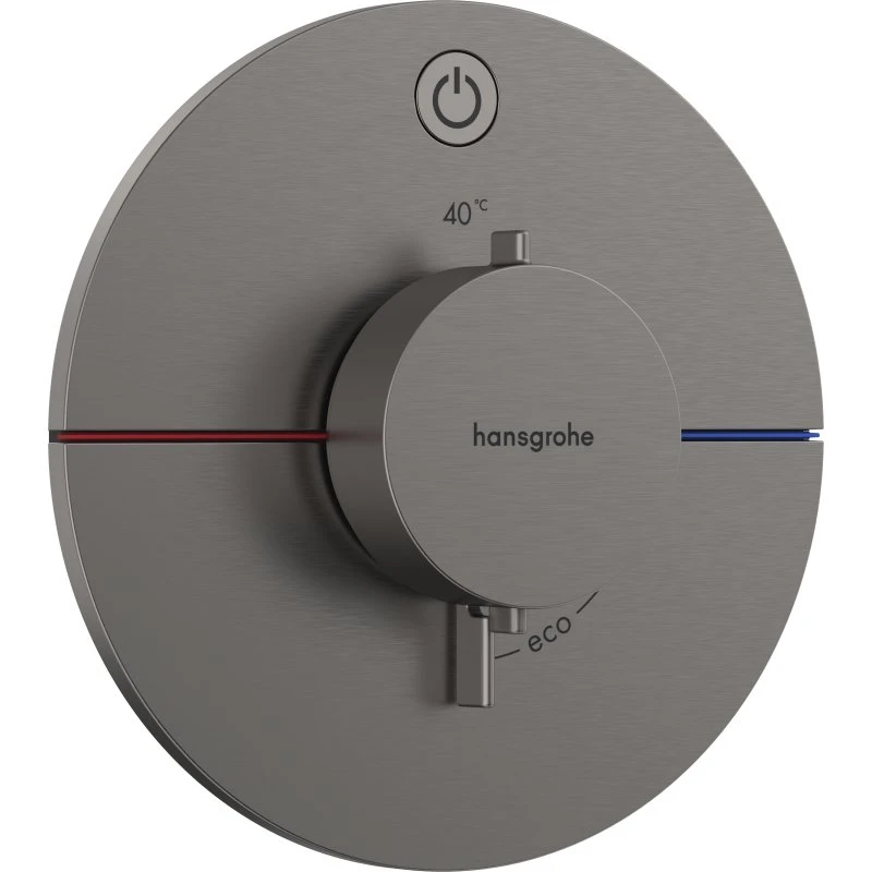 Hansgrohe ShowerSelect Comfort S brusearmatur, sort krom