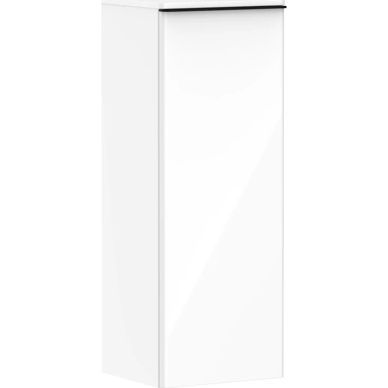 Hansgrohe Xelu Q vægskab 40x35 cm, hvid højglans, højre