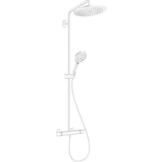 Hansgrohe Croma Select S 280 brusesæt med Raindance - Mat hvid