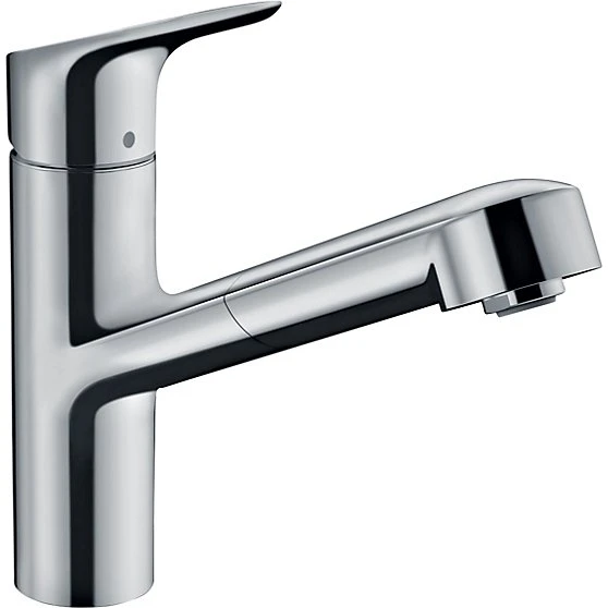 Hansgrohe Focus M43 køkkenarmatur 150 med udtrækstud, krom
