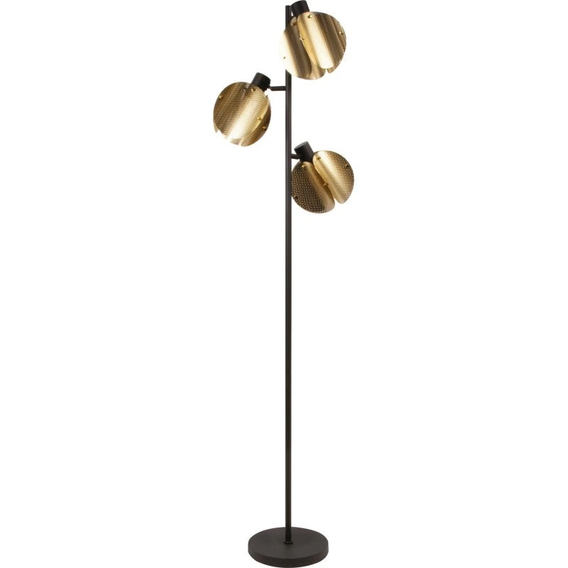 Osram Decor Folded Globe gulvlampe i gyldent stål