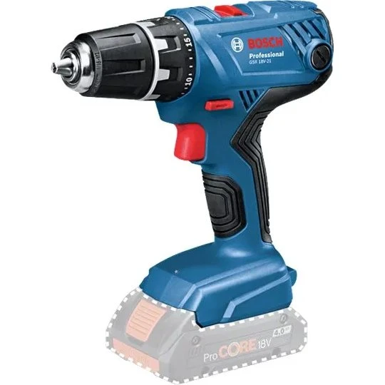 Bosch GSR 18V-21 bore-/skruemaskine 18V, uden batteri