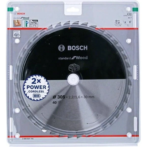 Bosch Standard for Wood kapsavklinge 305 x 30 mm - 40T
