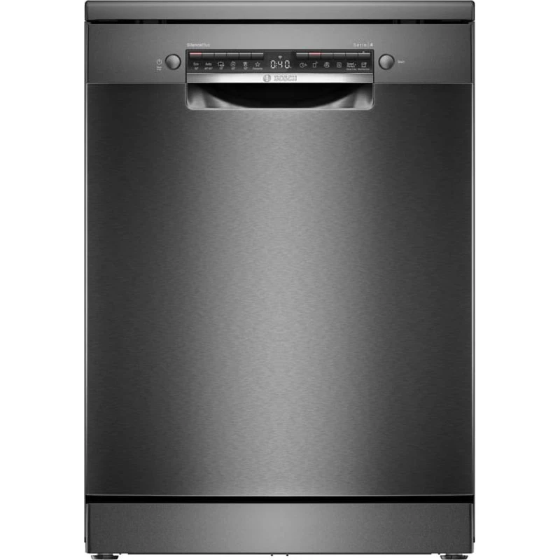 Bosch SMS4EMC06E Serie 4 – sort, 60 cm