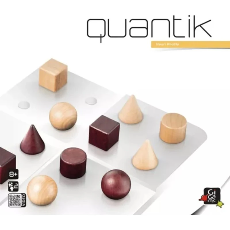 Gigamic Quantik - Abstrakt strategispil (Dansk/Engelsk)