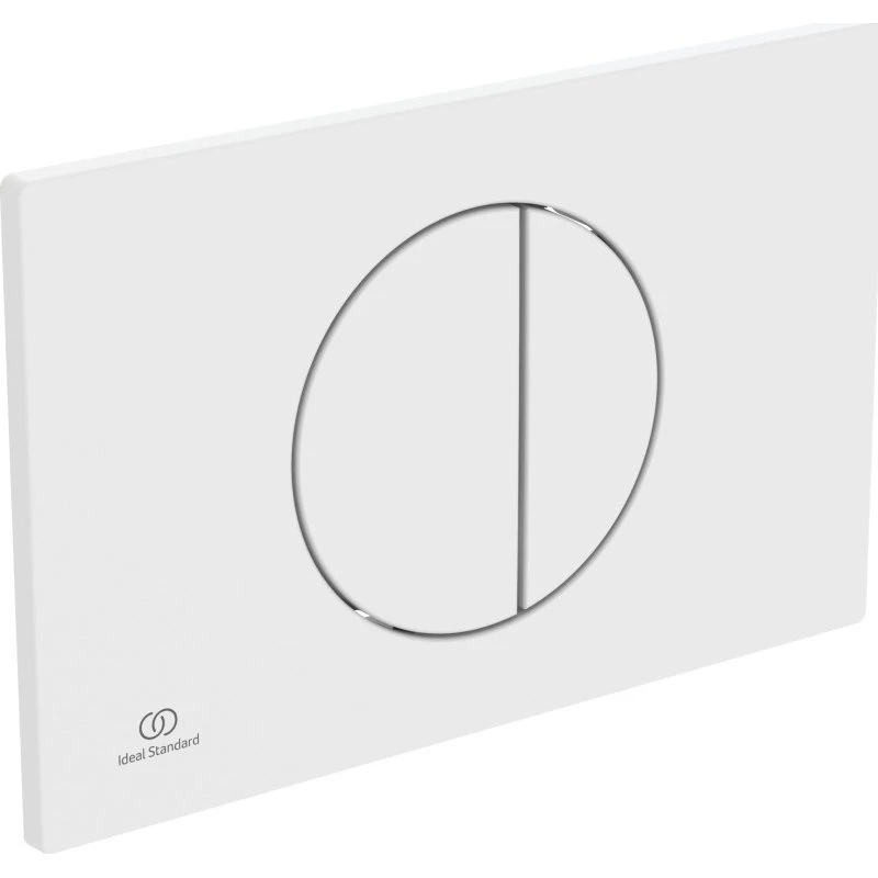 Ideal Standard Oleas betjeningsplade, mat hvid, mekanisk