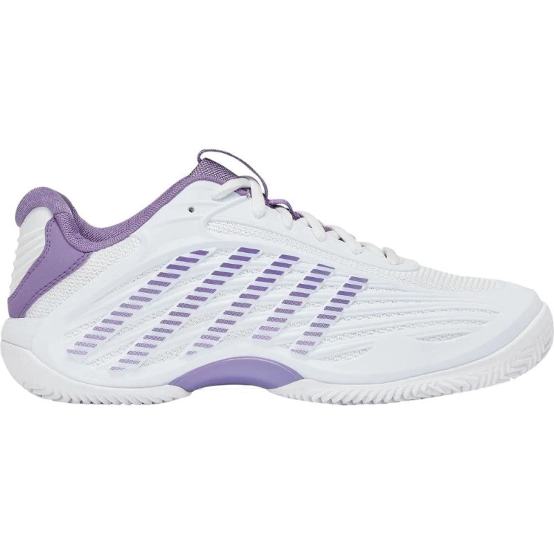 K-Swiss Hypercourt Express 3 Clay Women - White/Purple Haze - 41.5