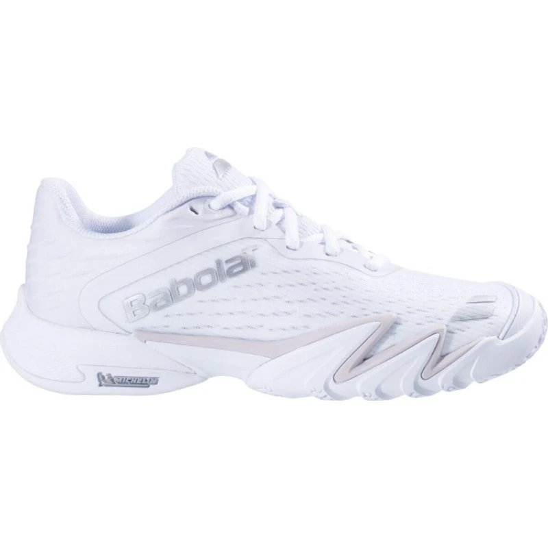 Babolat Jet Premura 3 Women Padelsko (White/Silver) - 42