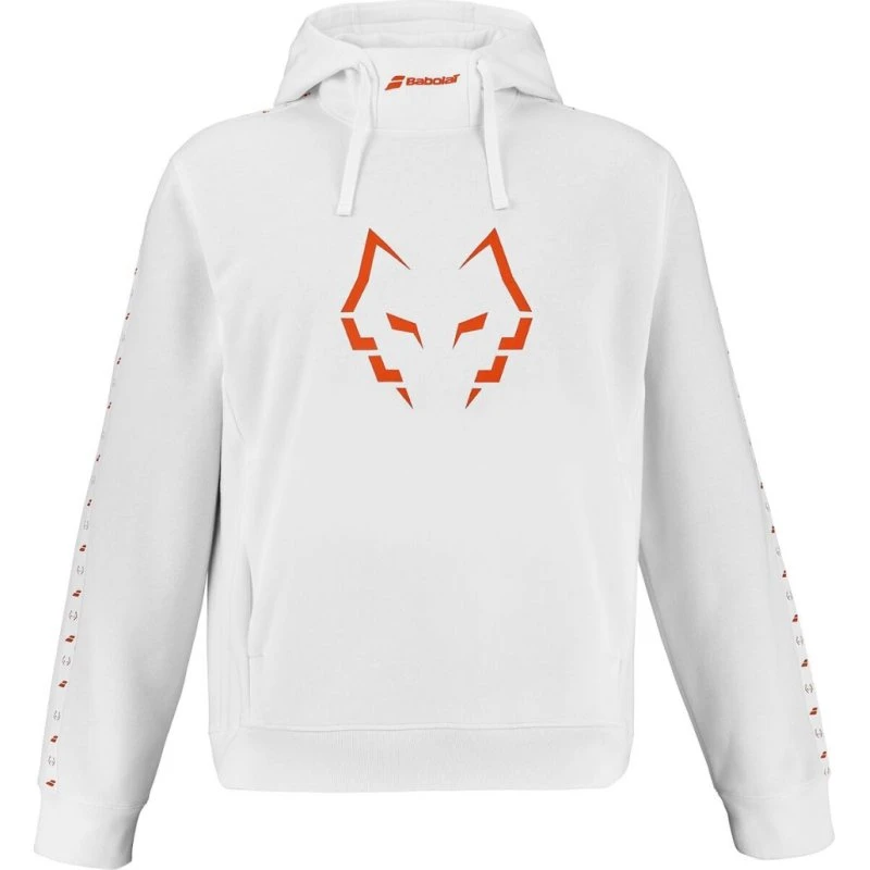 Babolat Hood Sweat Juan Lebron - White