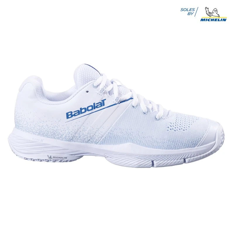 Babolat Sensa Women Padelsko - White/Cool Blue - 37