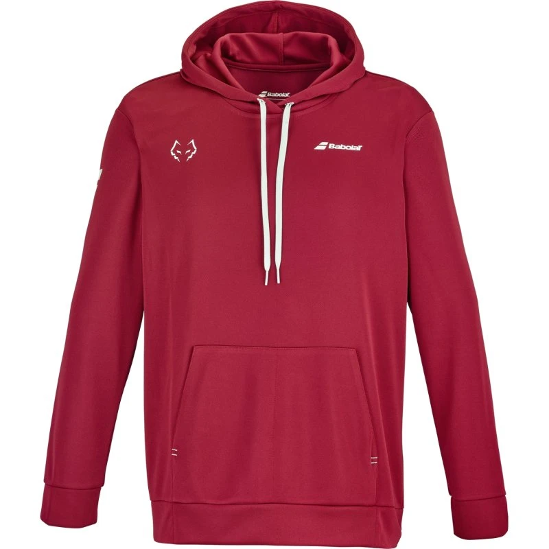 Babolat Hood Sweat Juan Lebron - Red Dahlia