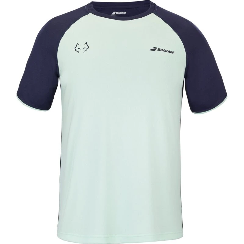 Babolat Crew Neck Tee Juan Lebron Misty Jade