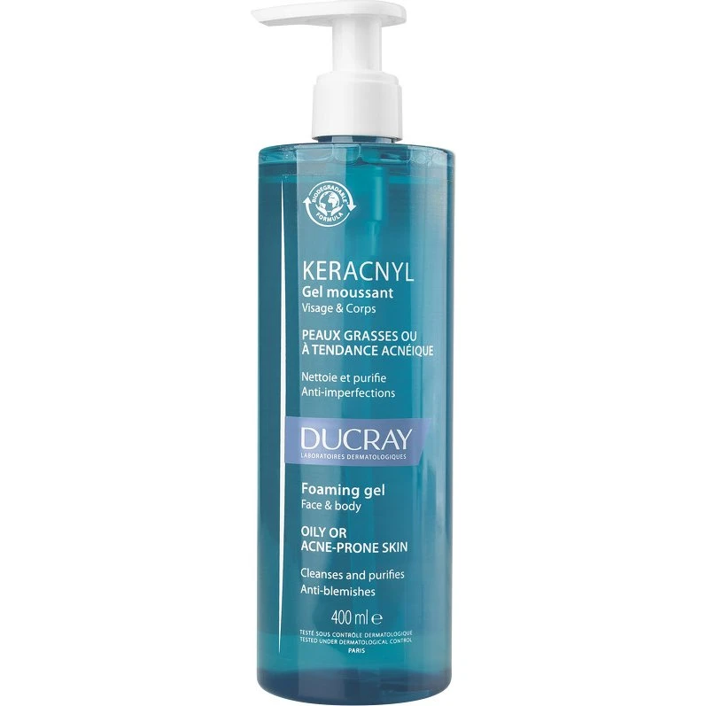 DUCRAY Keracnyl Foaming Gel 400 ml