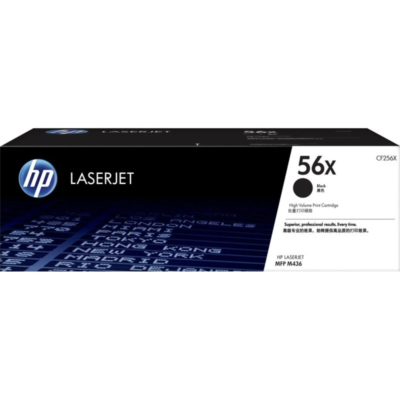 HP 56X CF256X Sort Lasertoner - 13.700 sider